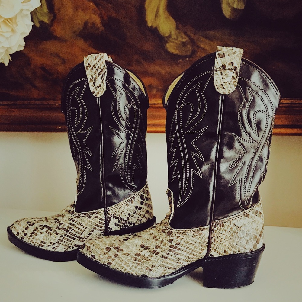 Kids Texas Brand Western Boots